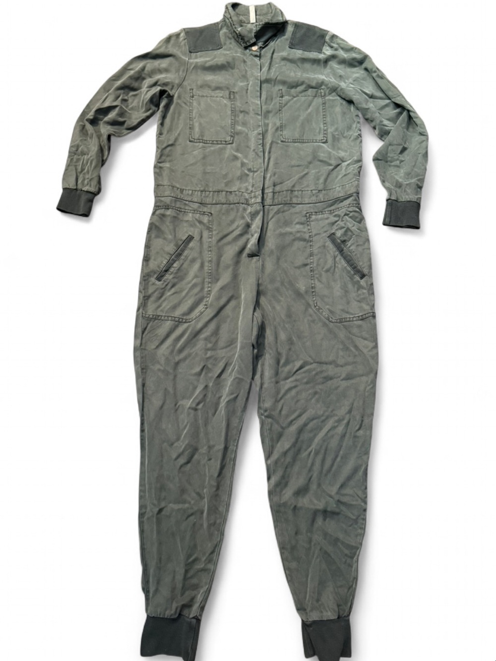 Free People x Sandrine Rose California Wash denim coveralls